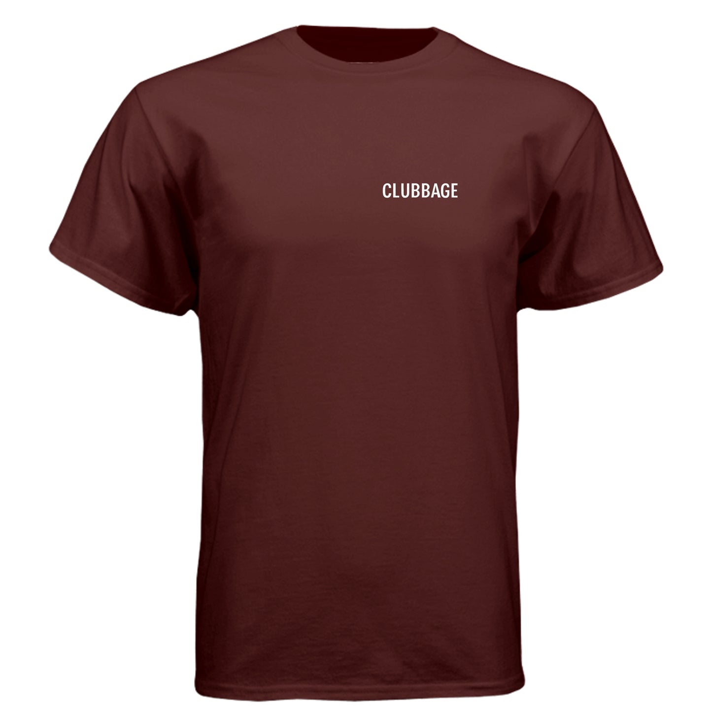 Search Pattern Coast Guard Golf Shirt – Soft Tri-Blend Tee front logo view from Clubbage