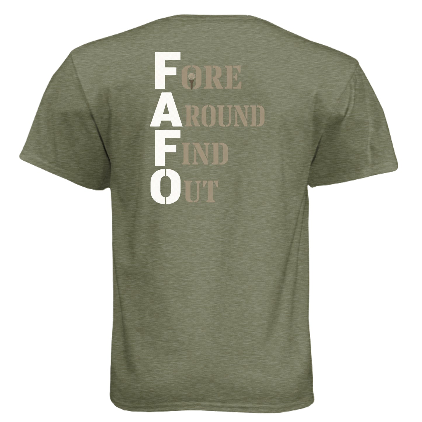 MILITARY GREEN - 6010 - BACK