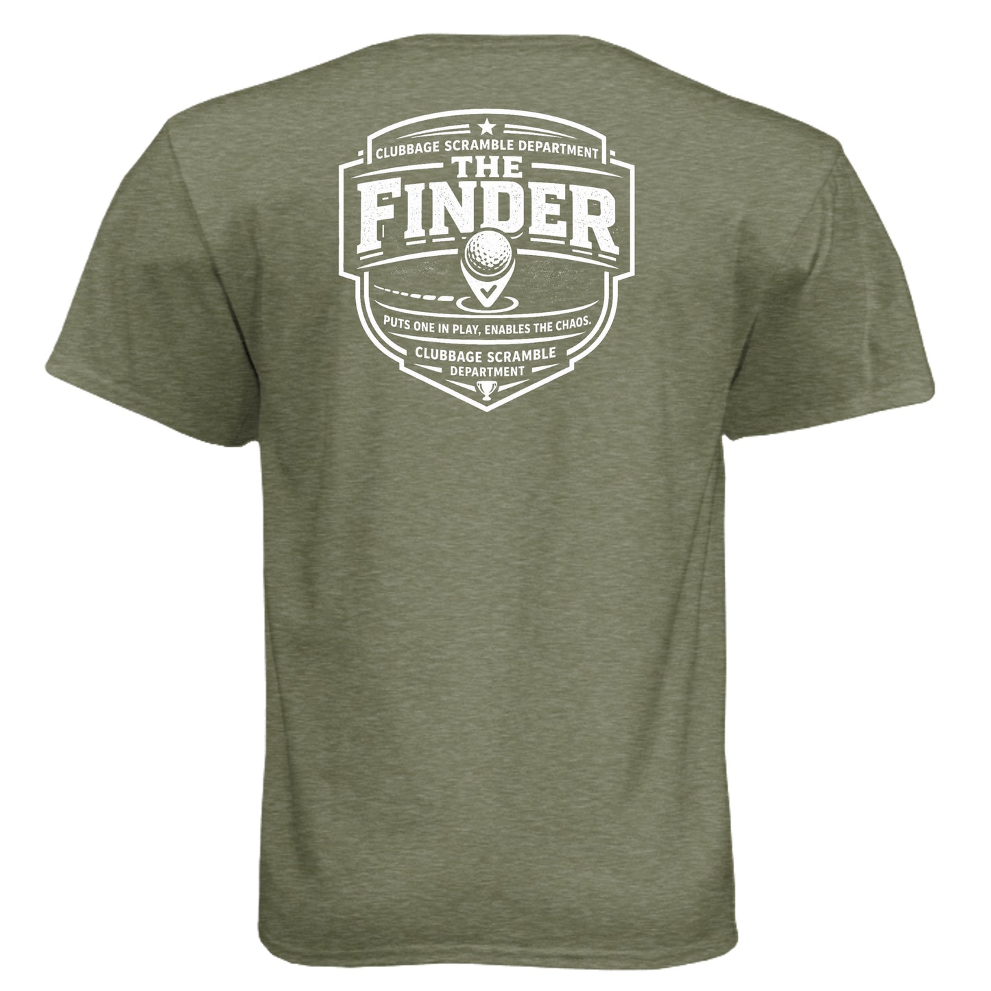 MILITARY GREEN - 6010 - BACK
