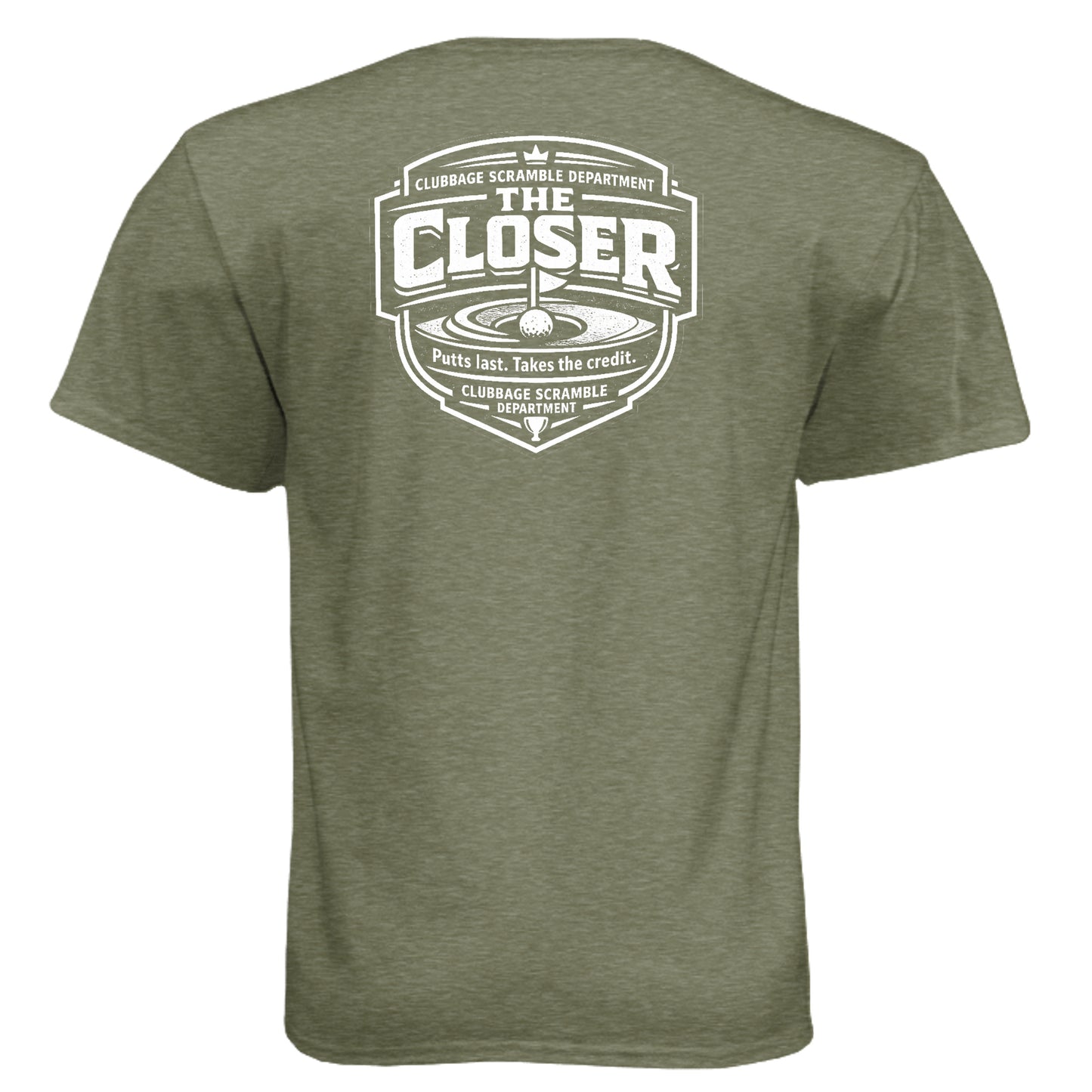 MILITARY GREEN - 6010 - BACK