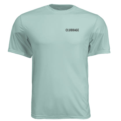Golf & Sex Mature Golf Humor Shirt – Moisture-Wicking Tee - Clubbage - Pastel Mint Front