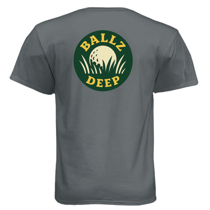 Tri-Blend Ballz Deep Best Seller Tri-Blend - Clubbage - Vintage Heavy Metal Back