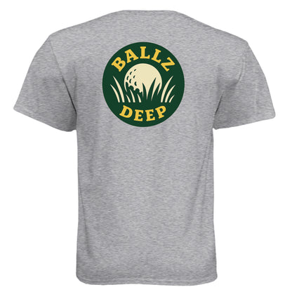 Tri-Blend Ballz Deep Best Seller Tri-Blend - Clubbage - Premium Heather Back