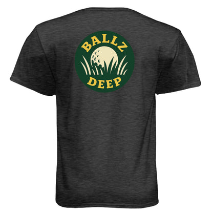 Tri-Blend Ballz Deep Best Seller Tri-Blend - Clubbage - Vintage Black Back