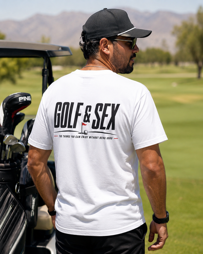 Golf & Sex Mature Golf Humor Shirt – Cotton - OG